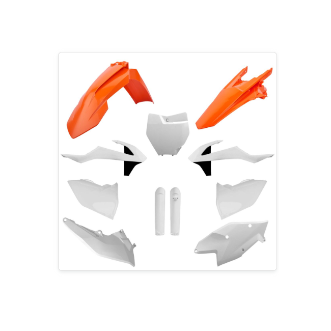 FULL KIT PLASTICOS POLISPORT KTM SX/SXF 16/18 REPLICA 17