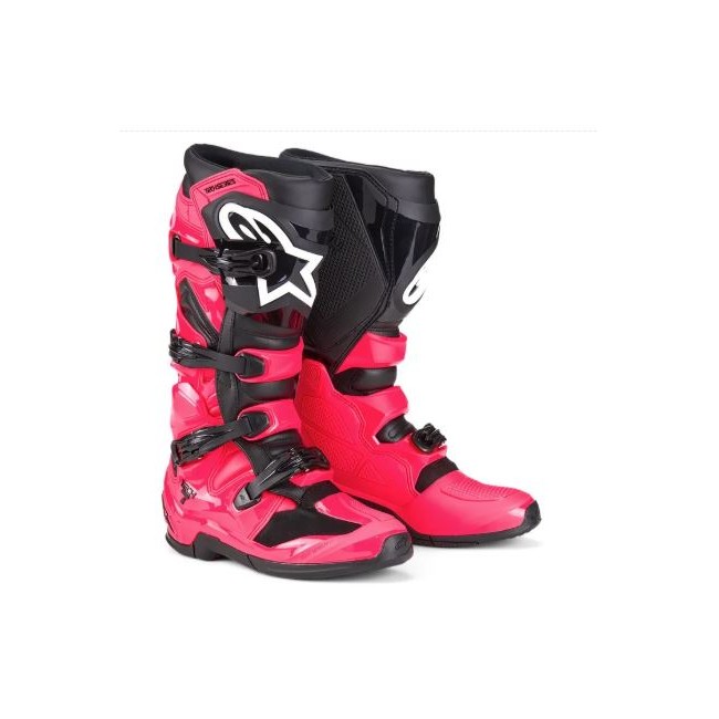 BOTAS ALPINESTAR TECH 7 ROSA-NEGRO