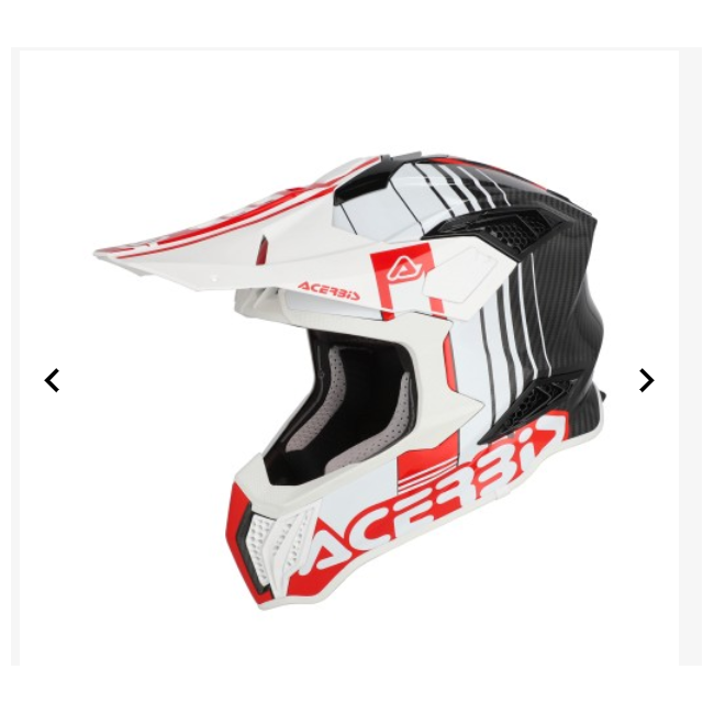 CASCO AIRSTRIKE-C BLANCO/ROJO