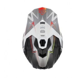 CASCOS AIRSTRIKE-X NEGRO/NARANJA FLOUR