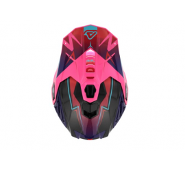 CASCO AIRSTRIKE-X NEGRO/ROSA