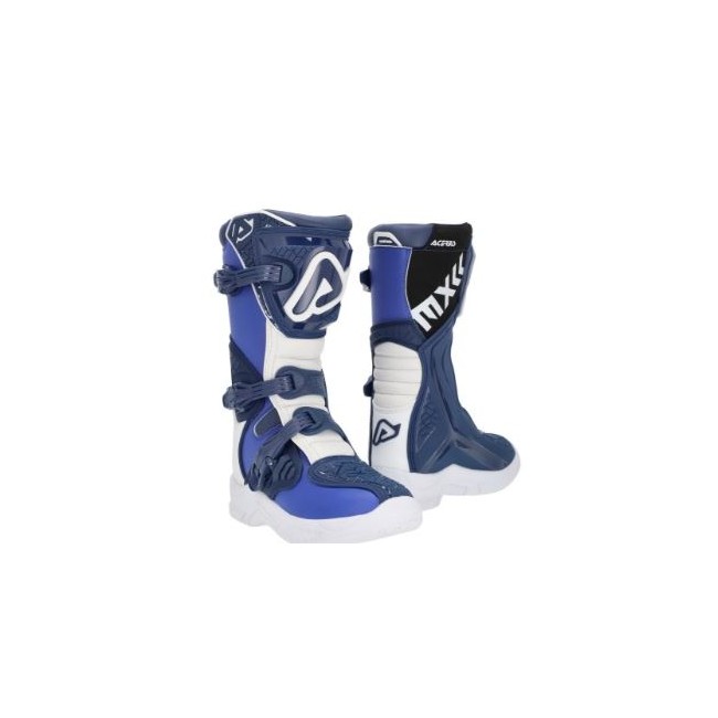 BOTAS ACERBIS X-TEAM JUNIOR AZUL-BLANCO-NEGRO