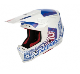 CASCO WHOOPS BLANCO/AZUL/ROJO