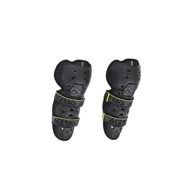 RODILLERA PROFILE 2.0 ACERBIS JUNIOR NEGRO-AMARILLO