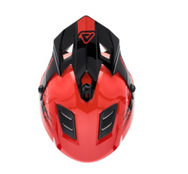 CASCO PROFILE JUNIOR ROJO/NEGRO