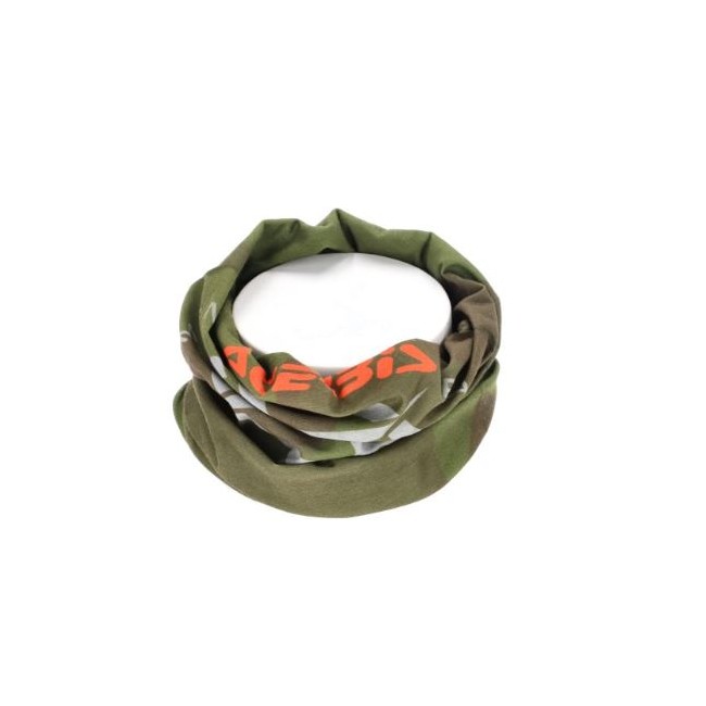 CUBRE CUELLO ACERBIS VERDE-BLANCO-NARANJA