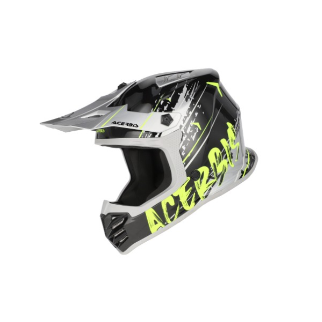 CASCO PROFILE JUNIOR NEGRO/AMARILLO FLOUR
