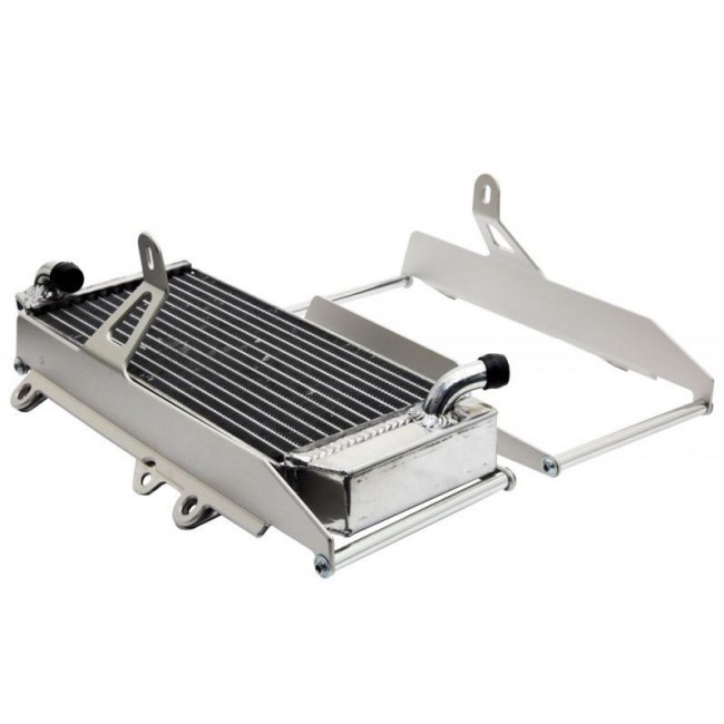 Protector de radiador aluminio CROSSPRO plata KTM-HUSQVARNA-GAS GAS