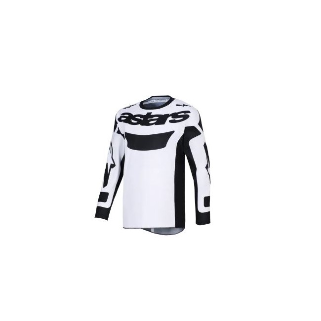 CAMISETA ALPINESTAR RACER RIWAY NEGRO-BLANCO