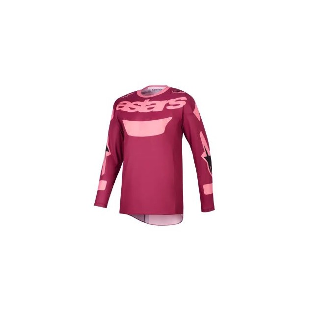 CAMISETA ALPINESTAR RACER RIWAY ROJO-CORAL
