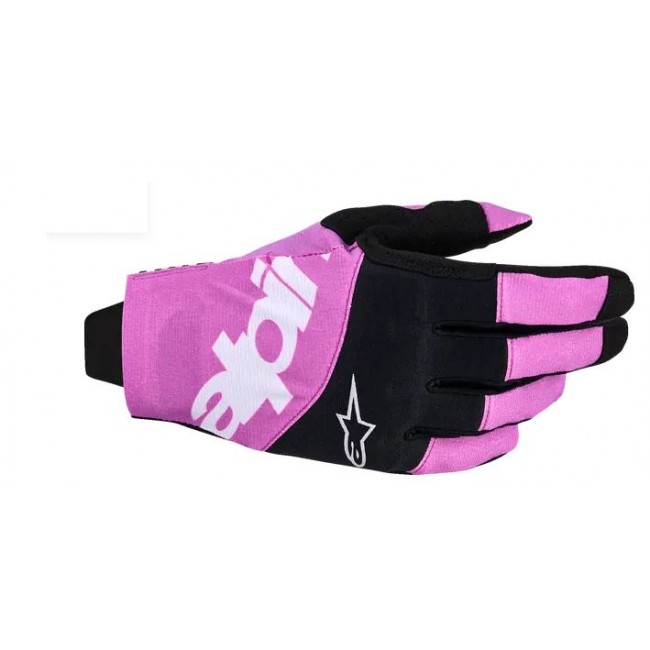 GUANTES ALPINESTAR TECHSTAR NEGRO-MORADO-GRIS