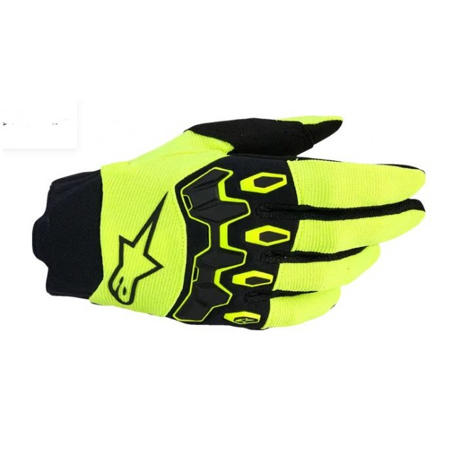 GUANTE ALPINESTAR FULL BORE V2 NEGRO-AMARILLO