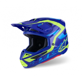 CASCO SM7 DEED AZUL/AMARILLO