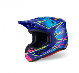 CASCO SM7 CAST AZUL/ROSA