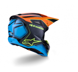 CASCO SM3 FRAY NEGRO/NARANJA/AMARILLO