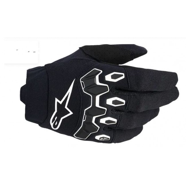 GUANTE ALPINESTAR JUNIOR FULL BORE V2 NEGRO-BLANCO