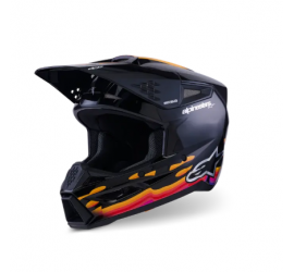 CASCO SM3 FORCE NEGRO BRILLO