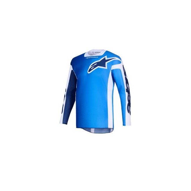 CAMISETA ALPINESTAR RACER AIR PORTL AZUL-NEGRO-BLANCO