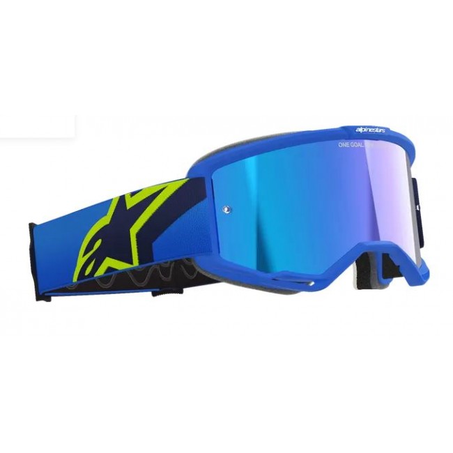 GAFAS ALPINESTAR VISION  AZUL-AMARILLO FLUOR