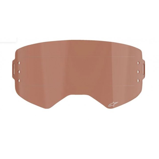 Lente para gafas de protección Supertech Roll-Off rojo