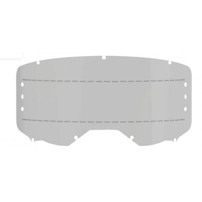 Lente para gafas de protección Roll-Off Vision 8/Vision 5/Vision 3 TRANSPARENTE