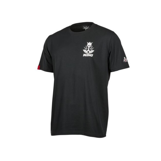CAMISETA CASUAL KINI RED BULL KP TEE NEGRO-BLANCO