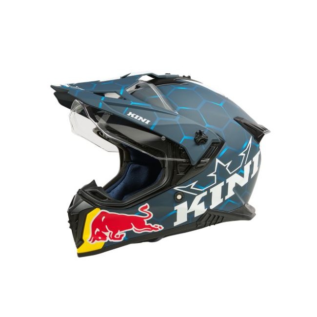CASCO KINI RED BULL ADV X HELMET AZUL-BLANCO