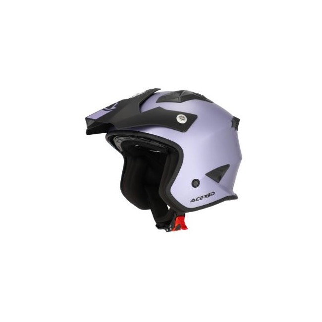 CASCO ACERBIS JET ARIA METALIZADO MORADO