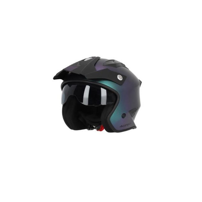 CASCO ACERBIS JET ARIA METALIZADO CAMALEON