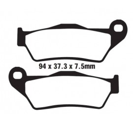 PASTILLAS DELANTERA BRENTA SEMIMETAL KTM/HUSABERG/HUSQVARNA/GAS GAS/SUZUKI