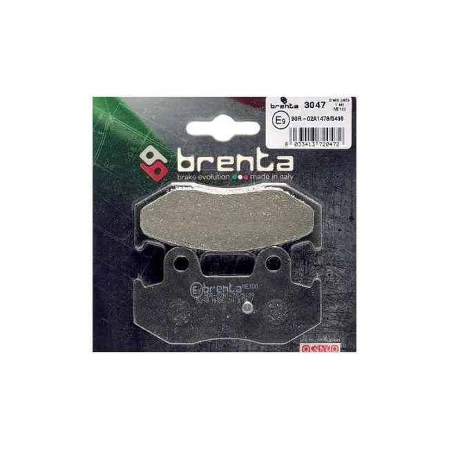 PASTILLAS DE FRENO BRENTA ORGANICA TRASERA SUZUKI AN 400 BURGMAN 98-05