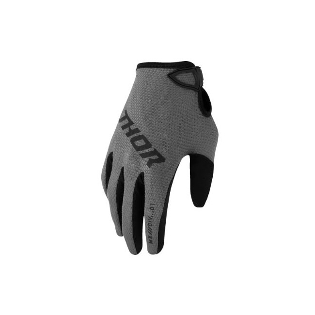 GUANTES THOR RIDEMODE STATIC  MUJER GRIS