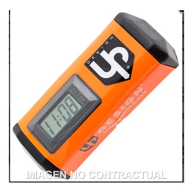 PROTECTOR MANILLAR UP DESIGN CON RELOJ INTEGRADO