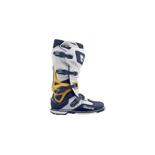 BOTAS GAERNE SG22 SQUADRON BLANCO-AZUL-AMARILLO