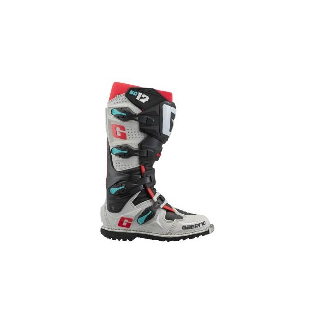 BOTAS GAERNE SG12 ENDURO GRAVEL BLANCO-AZUL -ROJO