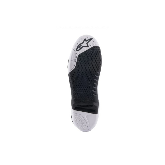 JUEGO DE SUELAS PARA BOTAS TECH 10 NEGRO/BLANCO