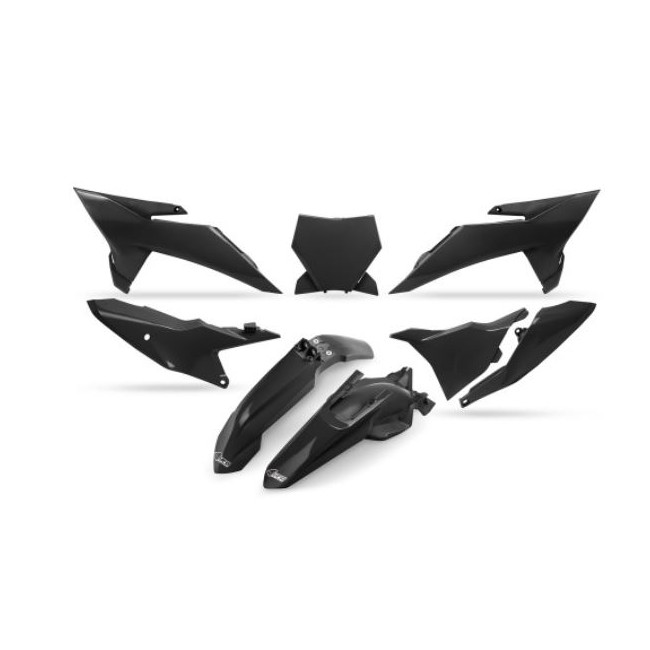 FULL KIT PLASTICO UFO SX85 25-26 NEGRO