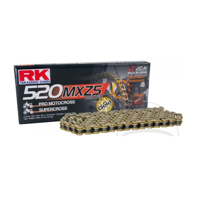 CADENA RK SIN RETENES GOLD 520MXZ5/120