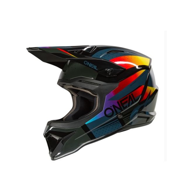 CASCO ONEAL 1SRS HELMET JUNIOR NEGRO MULTICOLOR