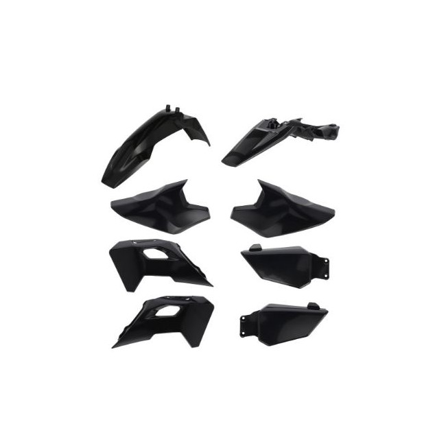 KIT PLASTICO ACERBIS HUSQVARNA TC 50 24-26 NEGRO