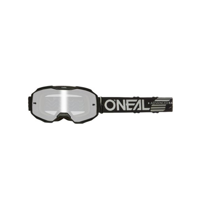 GAFAS ONEAL B10 NEGRO BRILLO