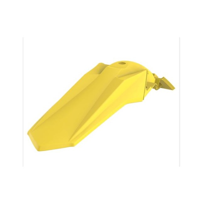 GUARDABBARO TRASERO POLISPORT SUZUKI RMZ450 18-26 AMARILLO