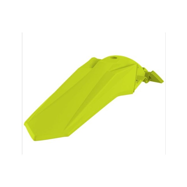 GUARDABBARO TRASERO POLISPORT SUZUKI RMZ450 18-26 AMARILLO FLUOR