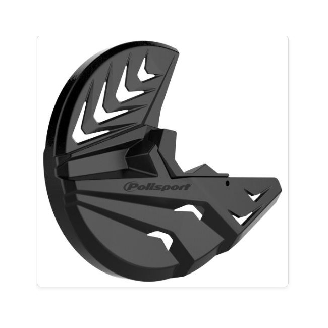 PROTECTOR DE DISCO Y  PIE DE HORQUILLA POLISPORT KTM SX50 09-14