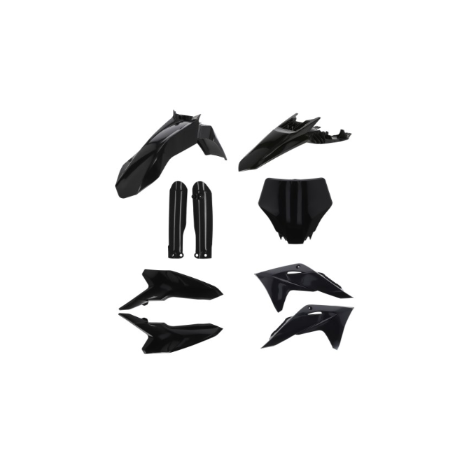 FULL KIT PLASTICO ACERBIS GAS GAS MC65 24 NEGRO