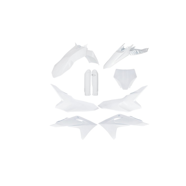 FULL KIT DE PLASTICOS ACERBIS GAS GAS MC 50 2024 BLANCO