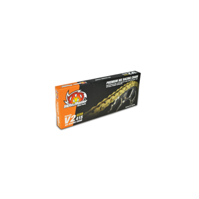 CADENA MOTOMASTER 415V2/130 DORADO (SIN RETENES)