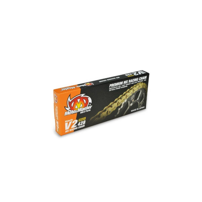 CADENA MOTOMASTER 428V2/130 DORADO