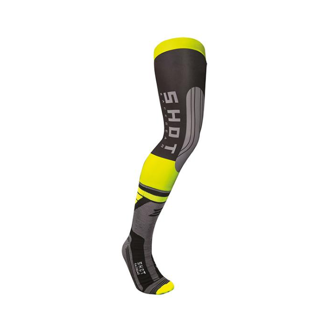 CALCETIN LARGO SHOT INTERCEPTOR 2.0 AMARILLO FLUOR