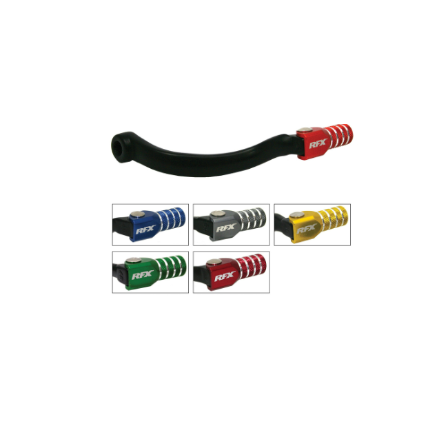 Pedal de cambio RFX Race negro/rojo Honda CR80/85 96-02